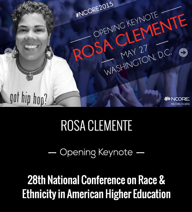 Blinding Whiteness: Rosa Clemente @ NCORE