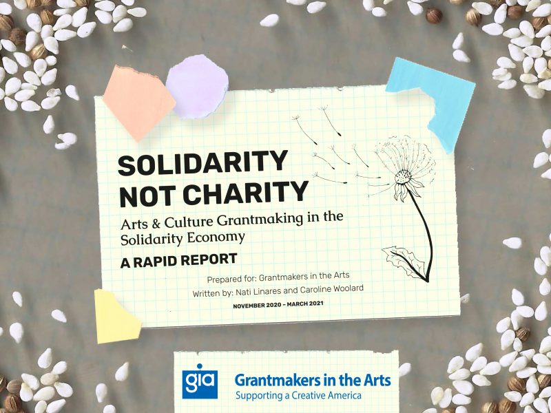 New Report Out: Solidarity Not Charity