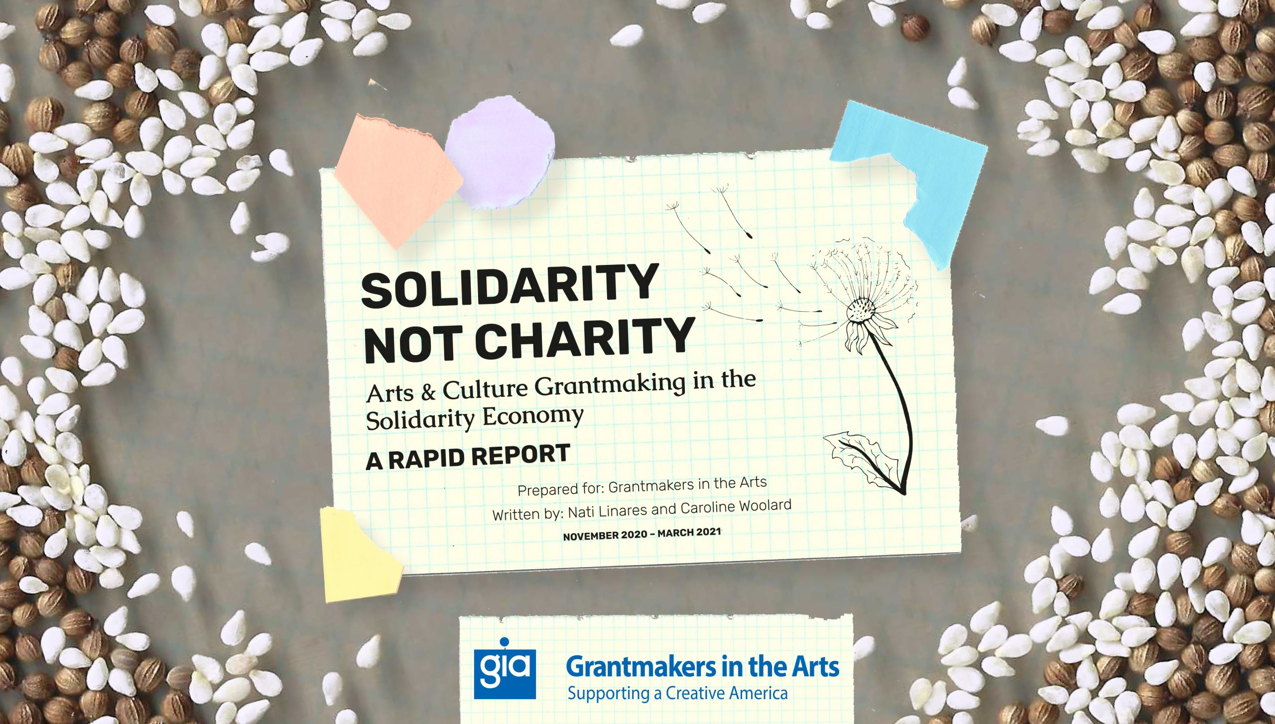 New Report Out: Solidarity Not Charity